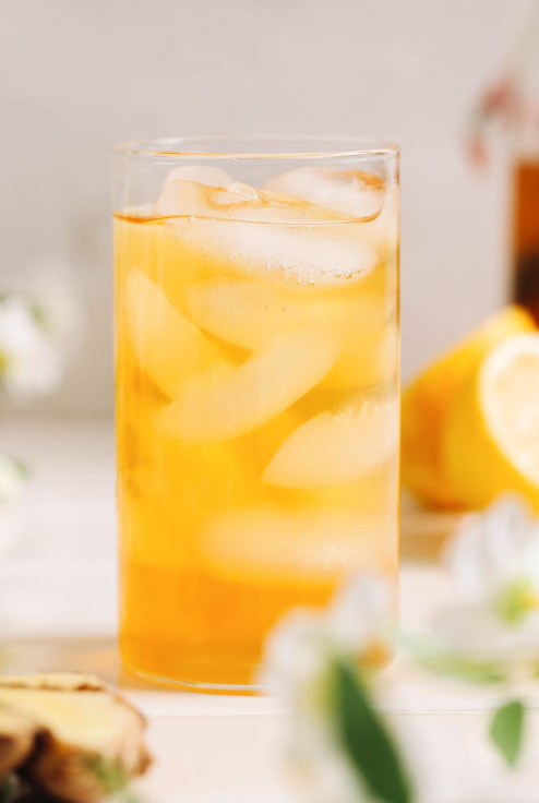Ginger-Honey Jasmine Iced Tea: A Sip of Floral Bliss with a Spicy Twist